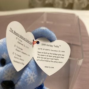 Ty beannie 1999 Holiday Bear